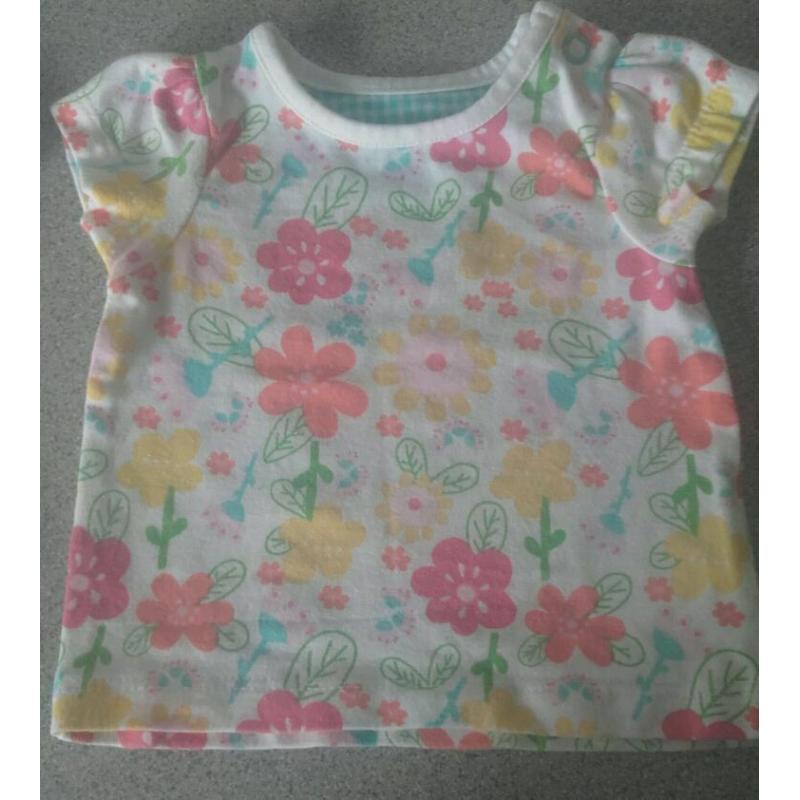 Baby girl 2 tops mothercare