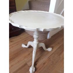 Up Cycled Solid Mahogany Side/Lamp Table