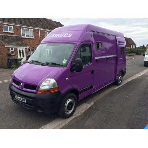 Renault Master 3.5T Horsebox