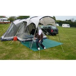 High spec Outwell Montana 4 tent & canopy.