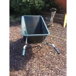 Twin wheel barrow