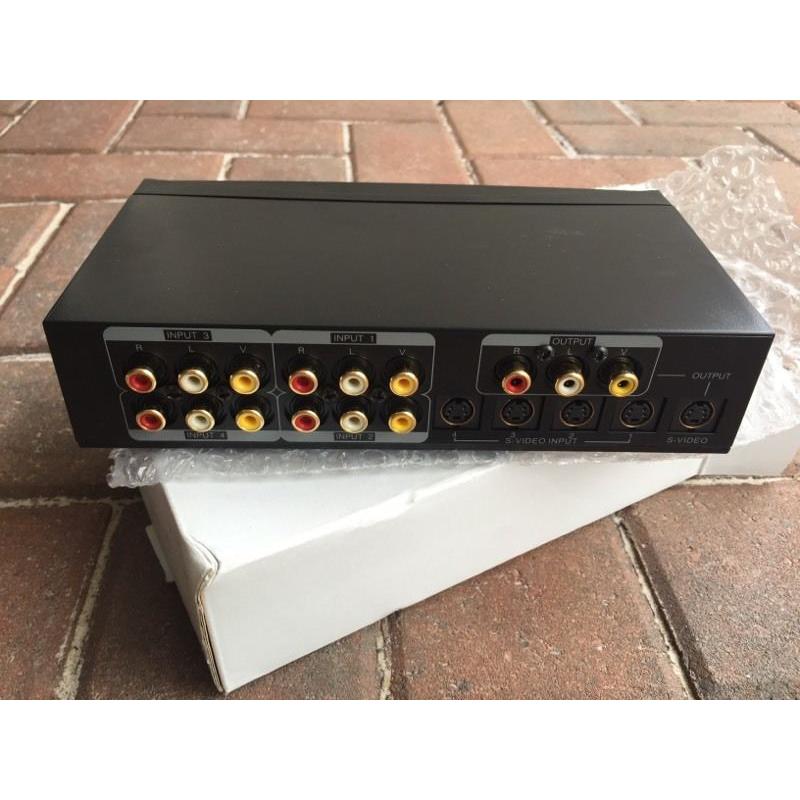 4 way A/V switch