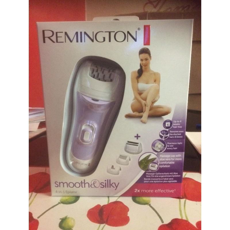 Remington smooth & silky 4-in-1 epilator