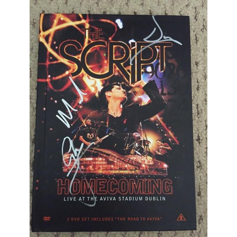 Signed Script DVD