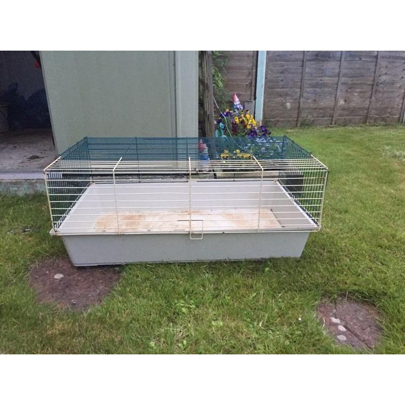 Guinea Pig Indoor Hutch & Accessories incl. food