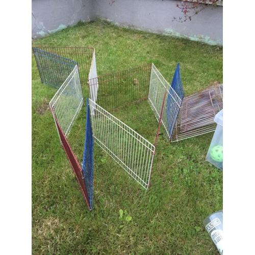 Guinea Pig Indoor Hutch & Accessories incl. food