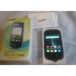 Samsung Galaxy mini UNLOCKED to all network with box and accessories