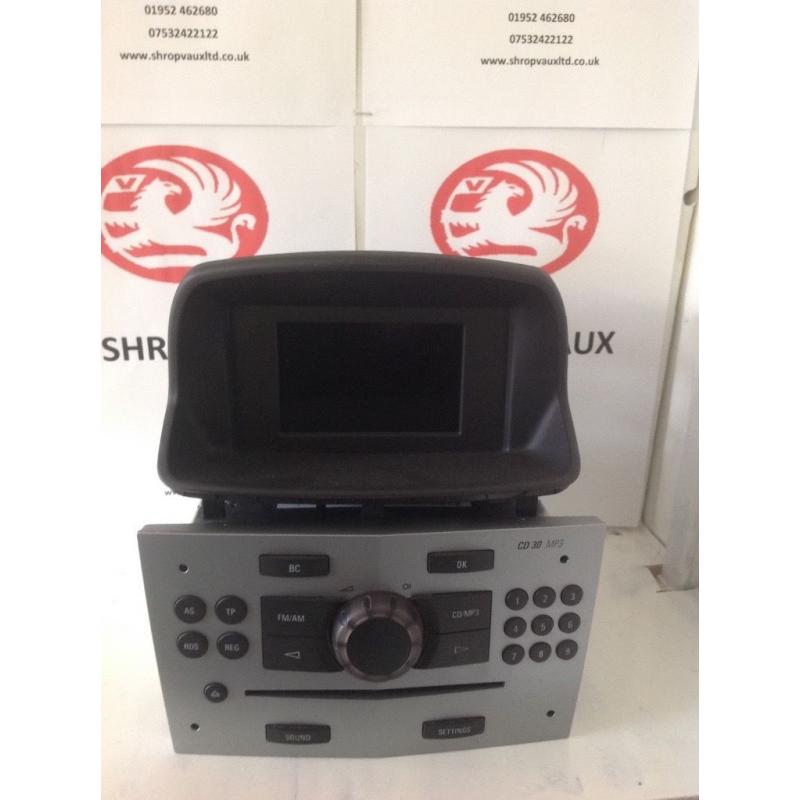 Vauxhall Corsa CD30 MP3 and full trim cover & screen.