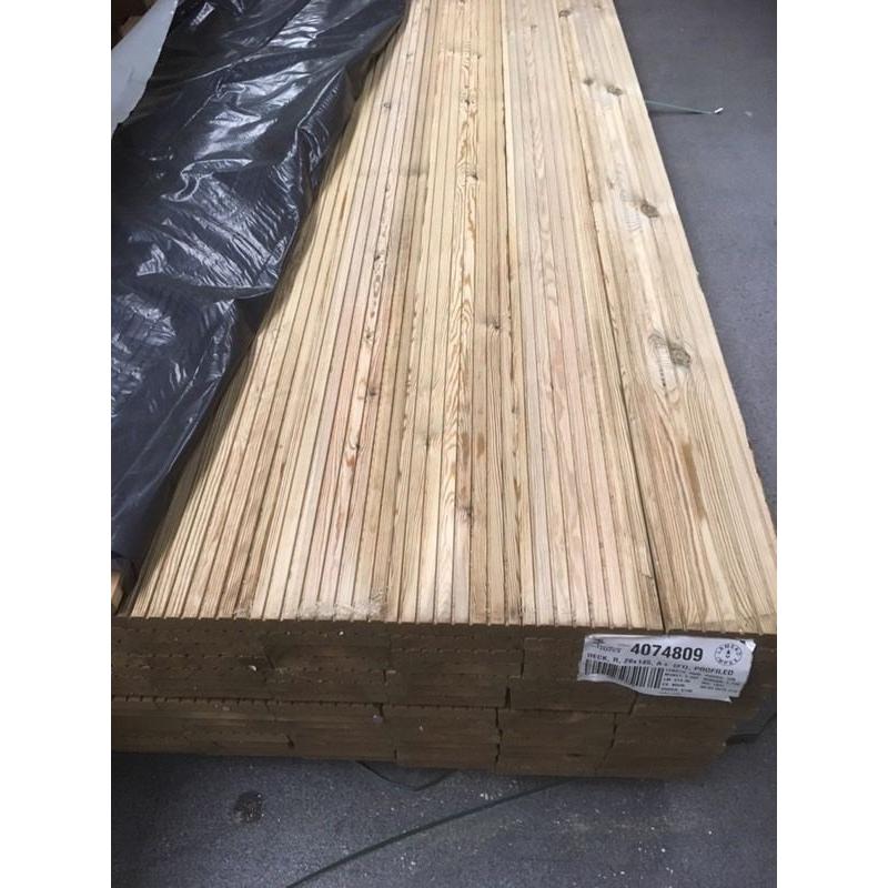 Timber decking