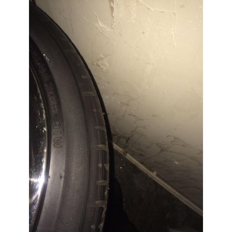18 inch alloy wheels like new