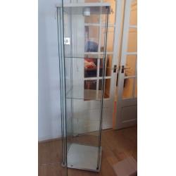 2 All glass display cabnets 3 shelves with light