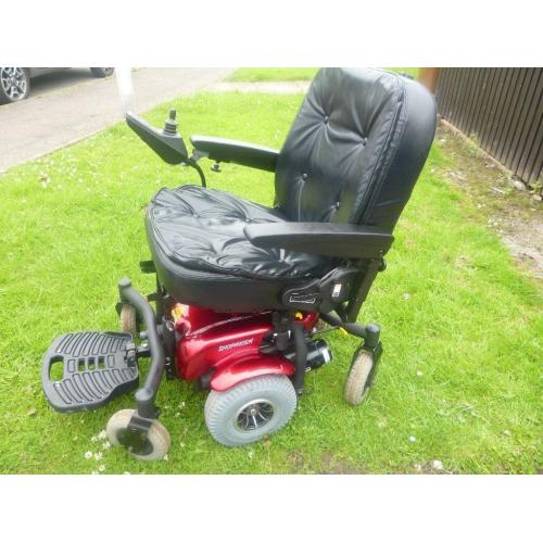 shoprider malaga powerchair excellent condition brand new batteries