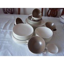 Stunning Vintage Poole Pottery Dinner Set / Service for 8 people