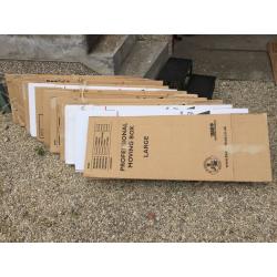 Moving boxes all sizes
