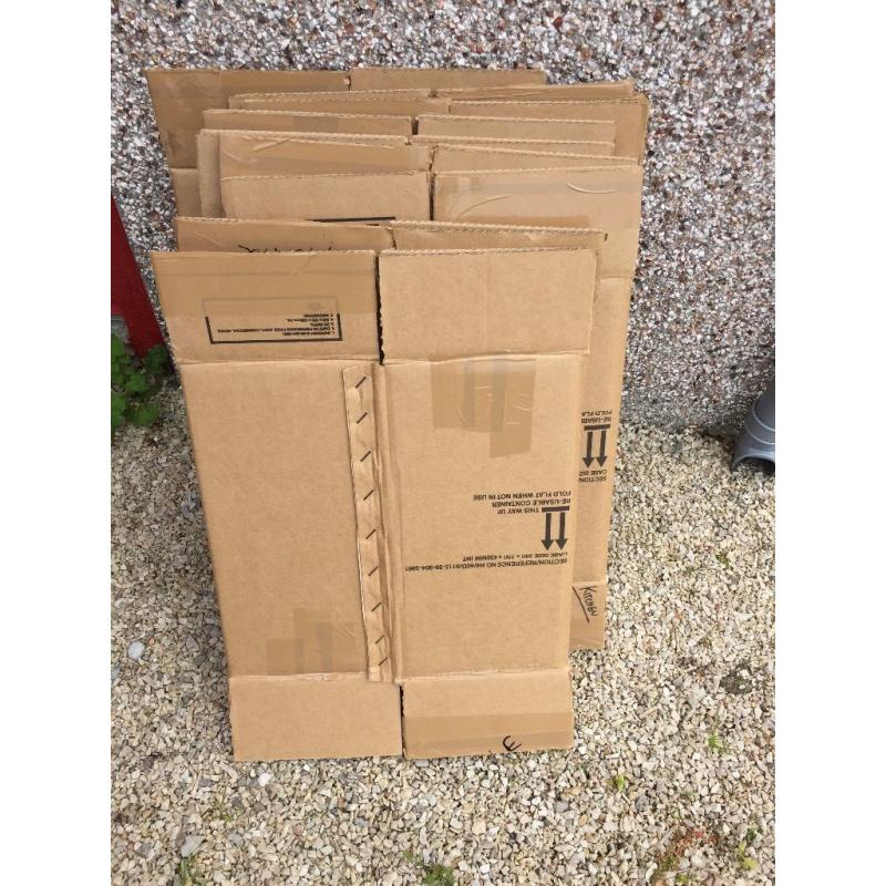 Moving boxes all sizes