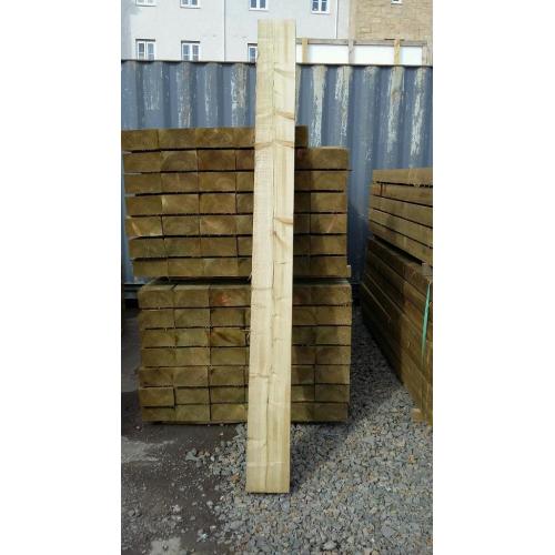 Sleepers. Pressure treated. 2.4metres Long. NO V.A.T!