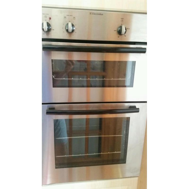 Electrolux integrated double oven