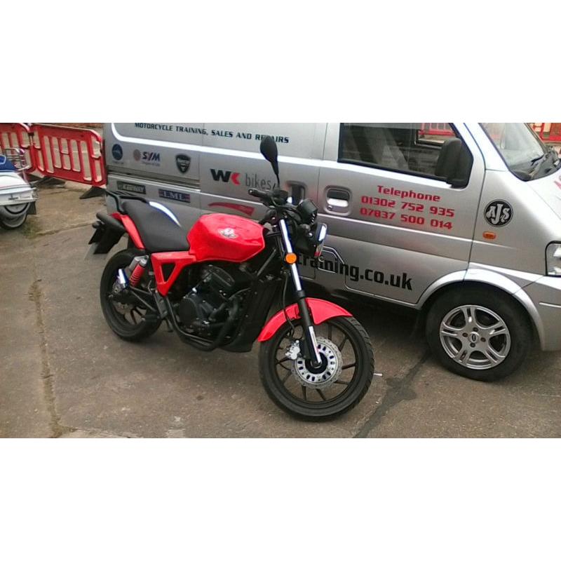 AJS NAC 12. 125cc Naked. Learner Legal. Commuter
