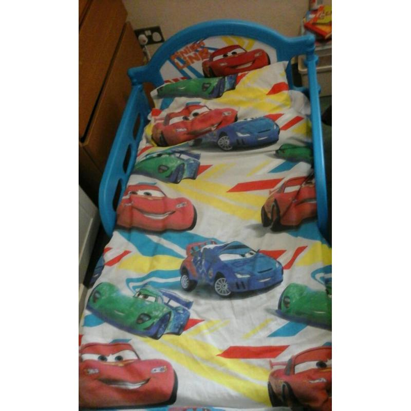 Disney cars toddler bed