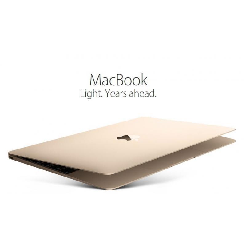 Apple MacBook 12" Retina Display Laptop - (April,2015) Sealed box with 1yr Apple Warranty