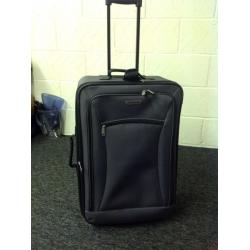 Lightweight suitcase on two wheels