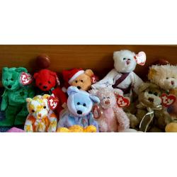 Great Collection of 20 Ty Beanie Baby Bears