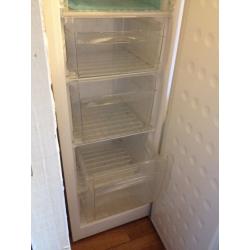 White, swan essentials slim freezer