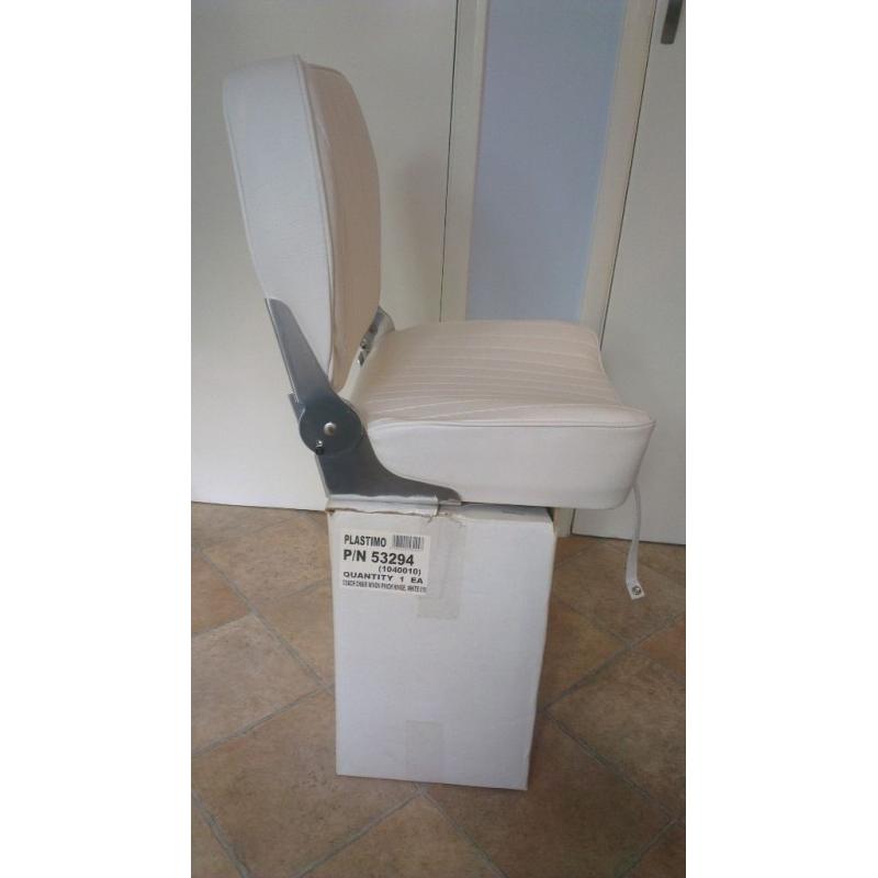 BRAND NEW PLASTIMO FOLDING HELMSMANS SEAT
