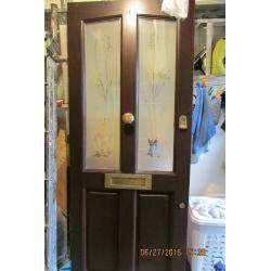Hard Wood Front Door