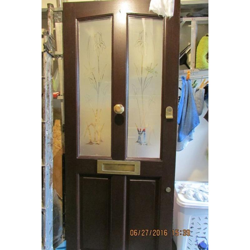 Hard Wood Front Door