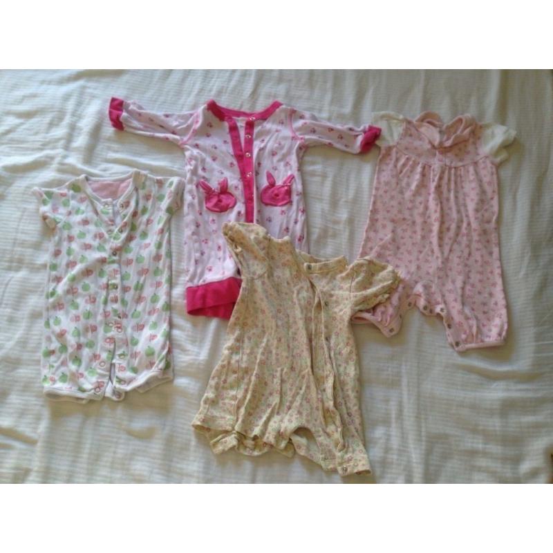 Girls very large 3-6 month clothes bundle (over 107 items!!)