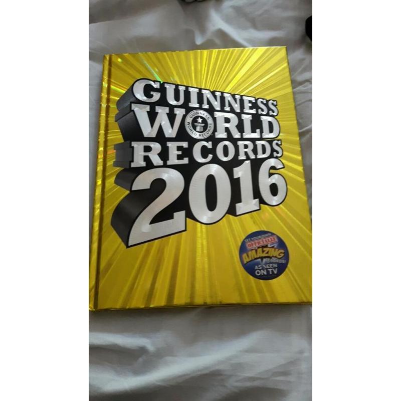 GUINNESS WORLD RECORDS BOOK 2016