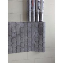 Grey brick effect wallpapers