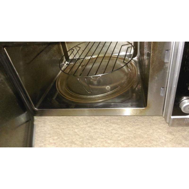 Stainless Steel Microwave Oven & Grill