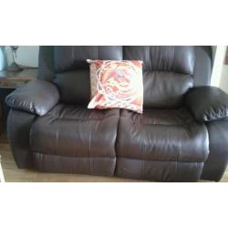 Leather sofa