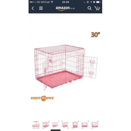 2 dog crates for sale