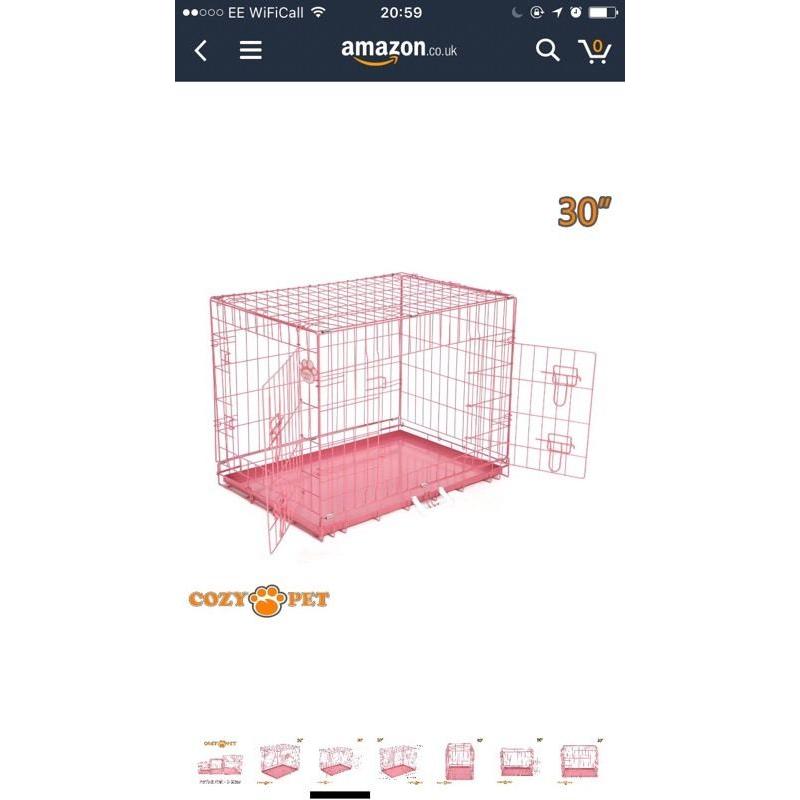 2 dog crates for sale