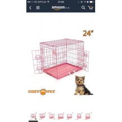 2 dog crates for sale
