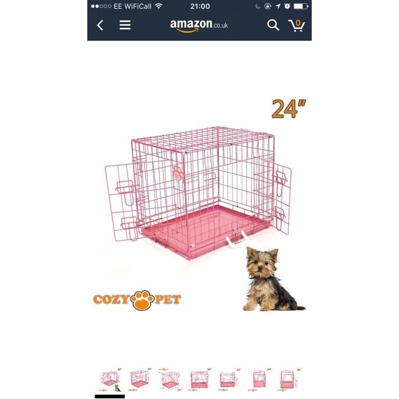 2 dog crates for sale