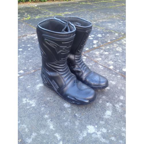 ALPINESTARS SMX-4 WATERPROOF MOTORCYCLE BOOTS (UK 9) - Not RST Dianese Spidi Spada