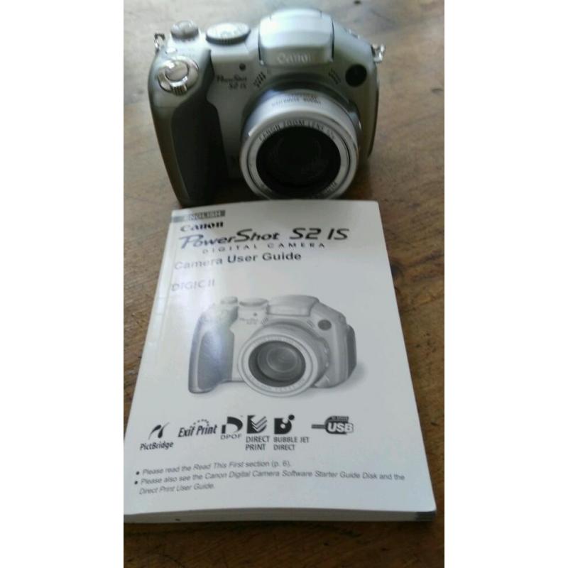 Canon digital camera power shot s2