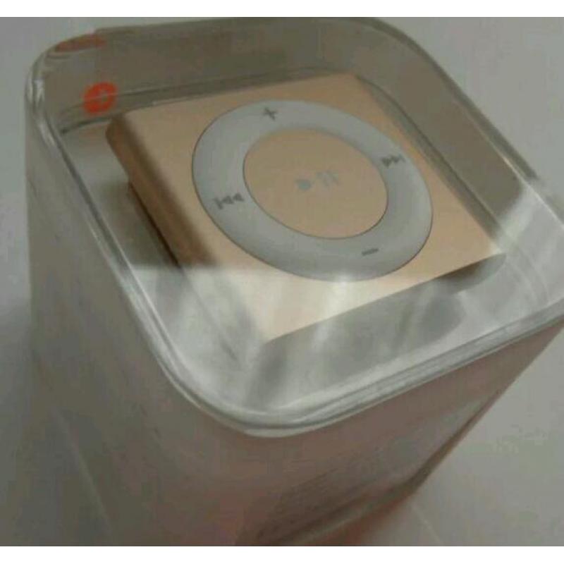 Brand new iPod shuffle Gold still sealed