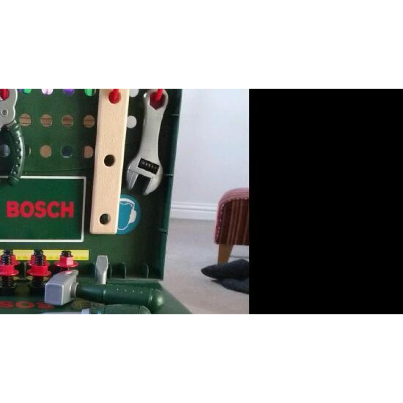 Child's Bosch workbench