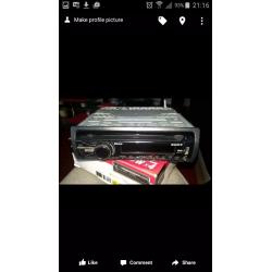 SONY X PLOD CD PLAYER WITH BLUETOOTH