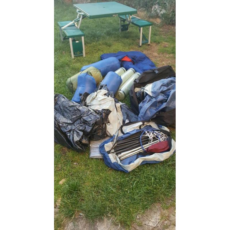 Used once 6 person tent