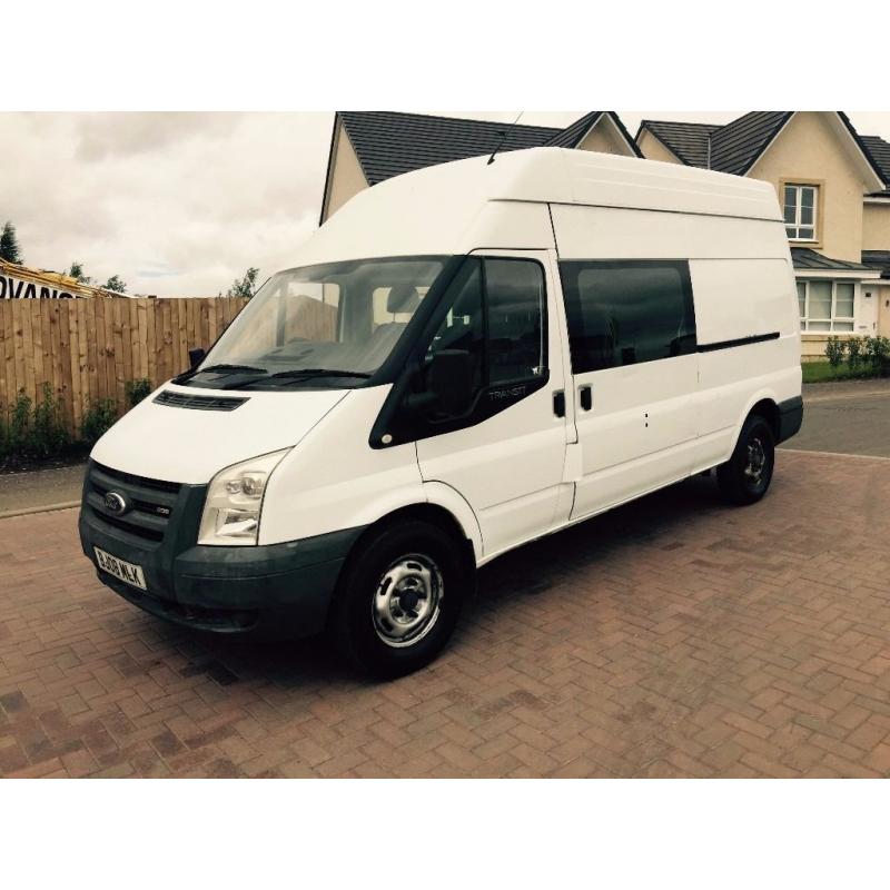 2008 FORD TRANSIT 100 T350L 2,4 86000 MILEAGE ONLY 6 SEATS 1 YERS M.O.T