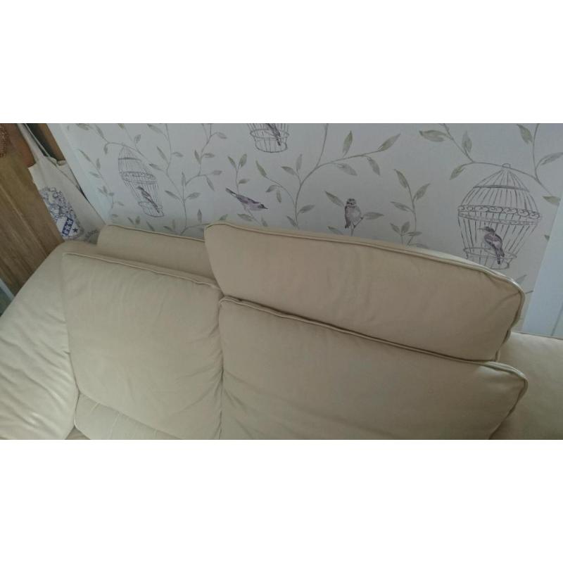 Leather sofa