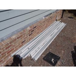 Various end-of-project building and plumbing materials