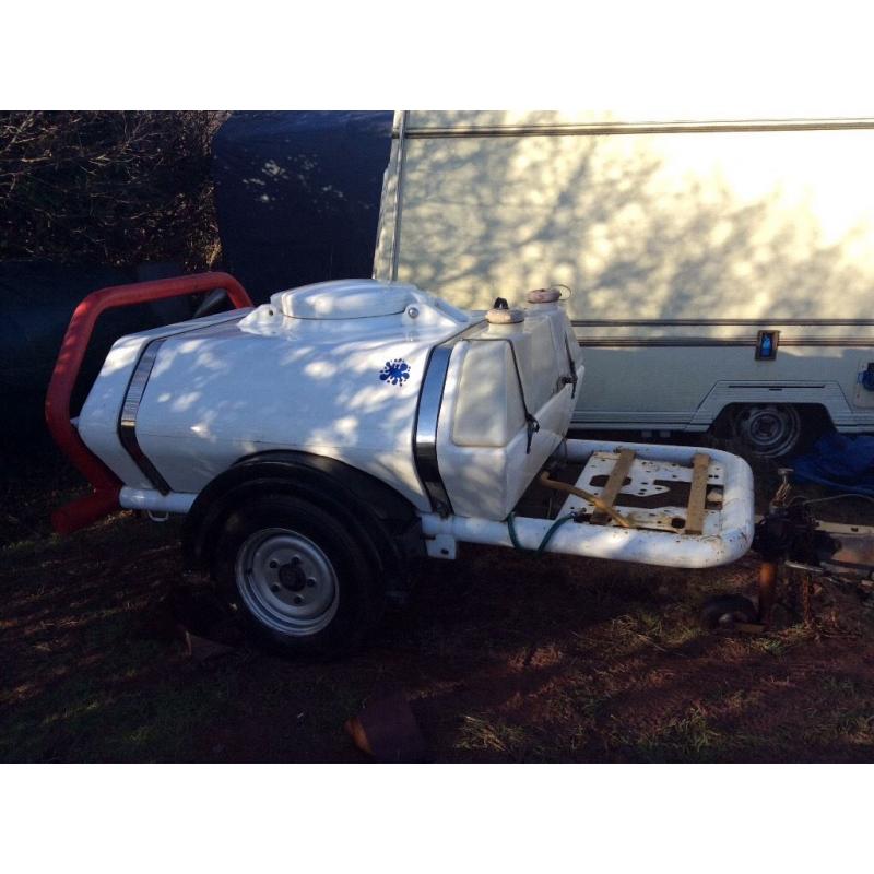 Brendon water bowser trailer, window cleaning, pressure washing, valeting