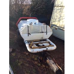 Brendon water bowser trailer, window cleaning, pressure washing, valeting
